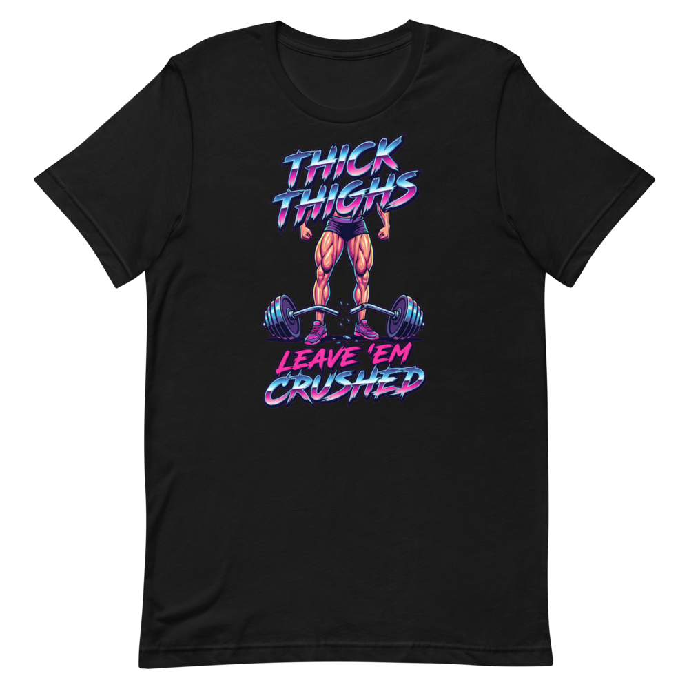 Crushin' It – Bold Gym Shirt for Strong Women