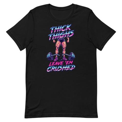 Crushin' It – Bold Gym Shirt for Strong Women