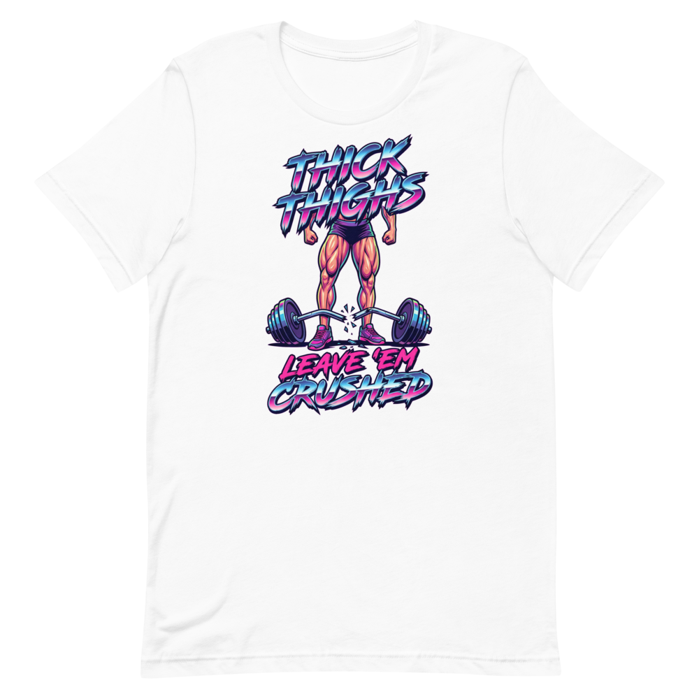 Crushin' It – Bold Gym Shirt for Strong Women
