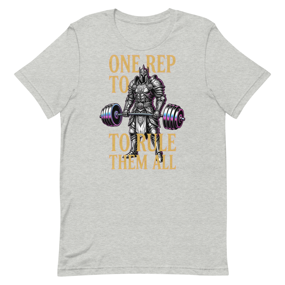 Warrior of Gains — Dark Fantasy Gym Shirt for Lifters