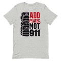 Plate Addict — Funny Gym Shirt for Weightlifters