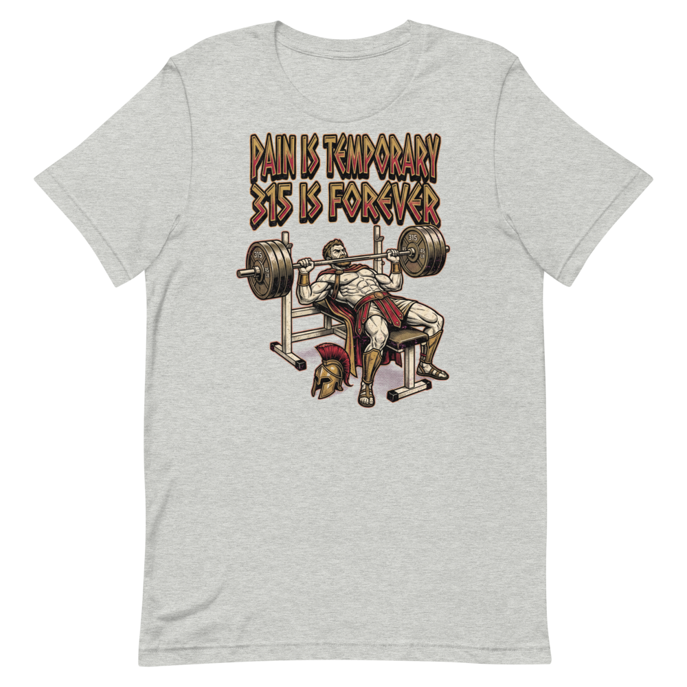 Pause It Coward — Spartan Gym Shirt for Bold Lifters